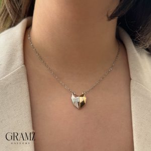 گردنبند قلب مگنتی
